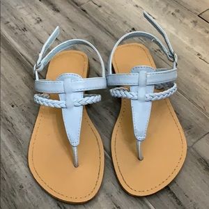 Light blue girls sandals